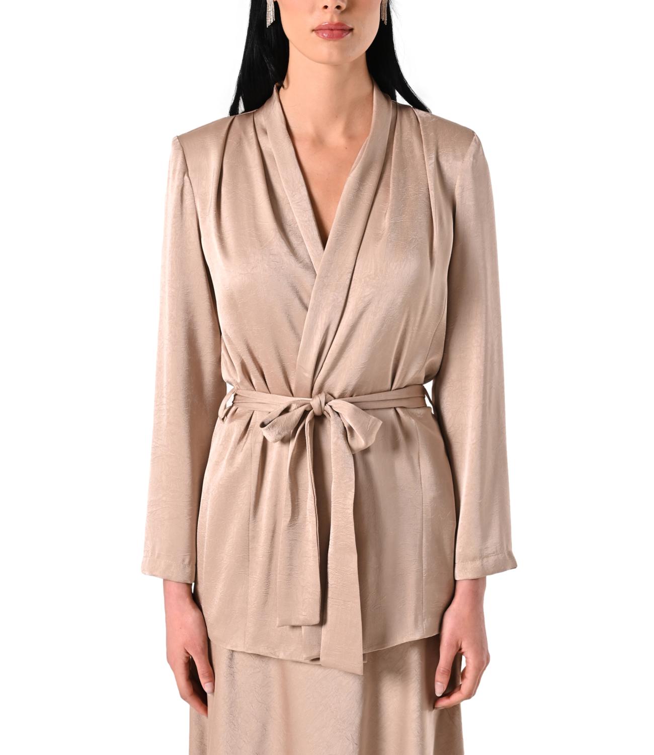 Rinascimento Giacca Beige Scuro Donna