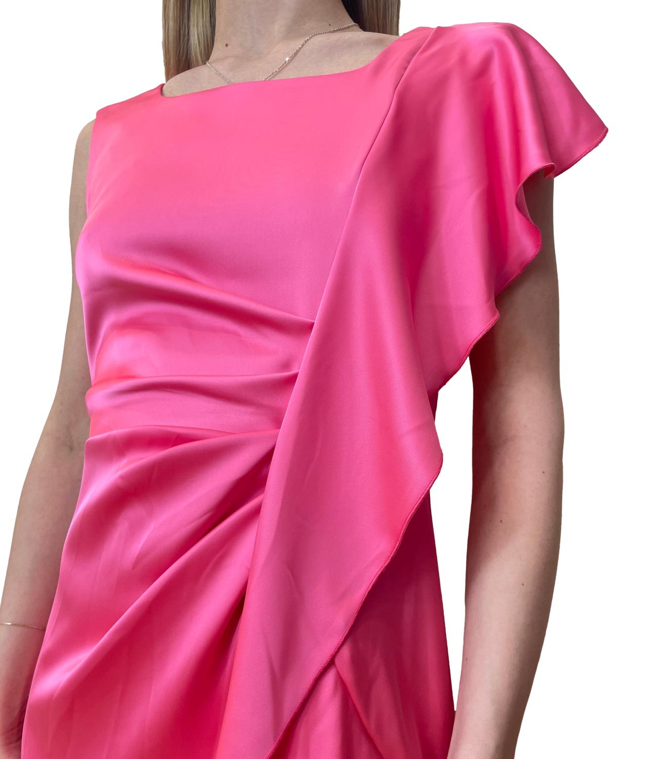 Rinascimento Abito Rosa Camelia Donna