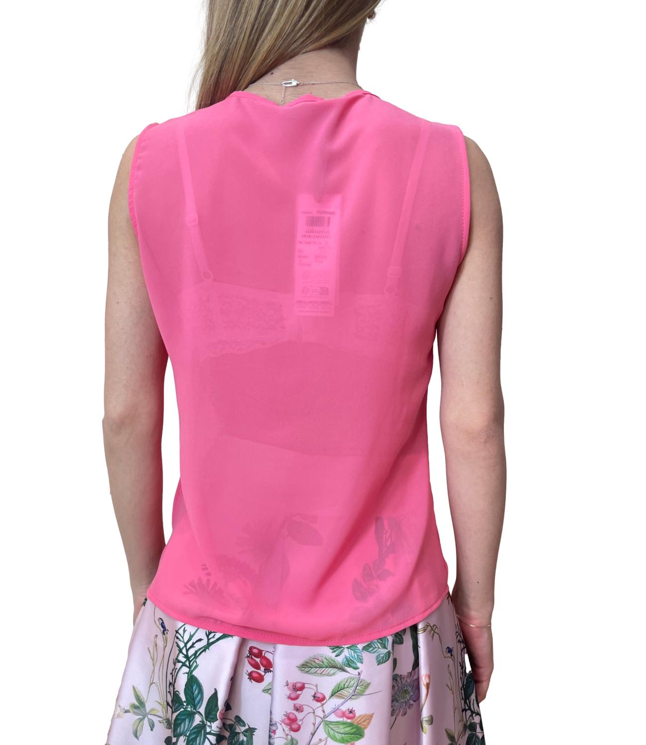 Rinascimento Canotta Rosa Camelia Donna