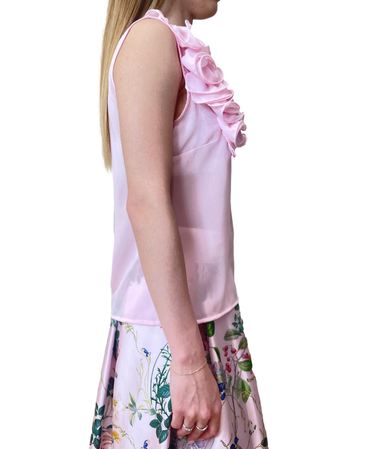 Rinascimento Canotta Rosa Confetto Donna