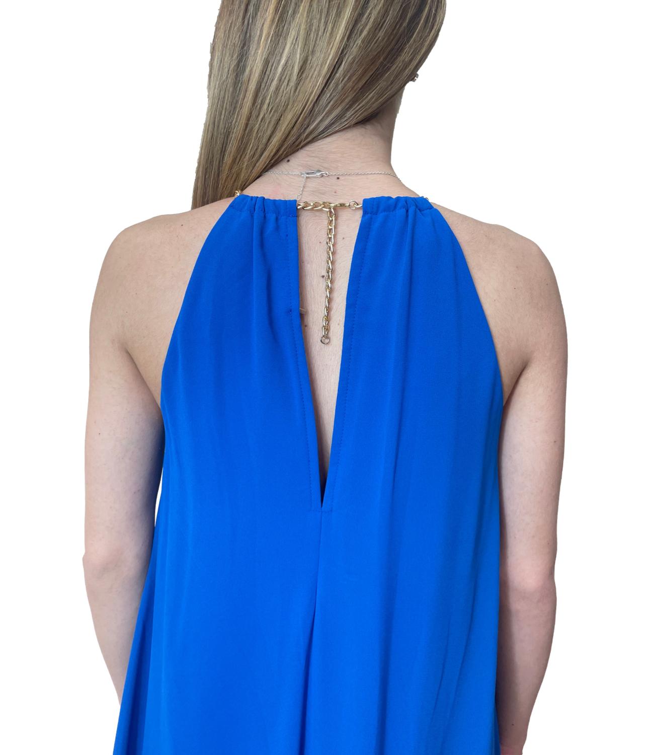 Rinascimento Abito Blu Cina Donna