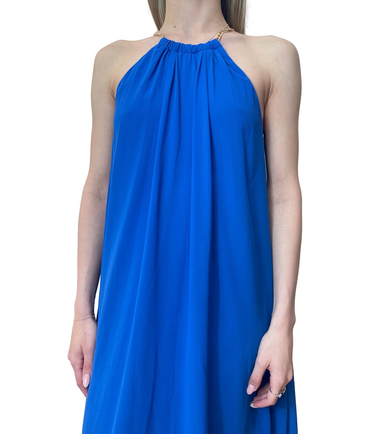 Rinascimento Abito Blu Cina Donna