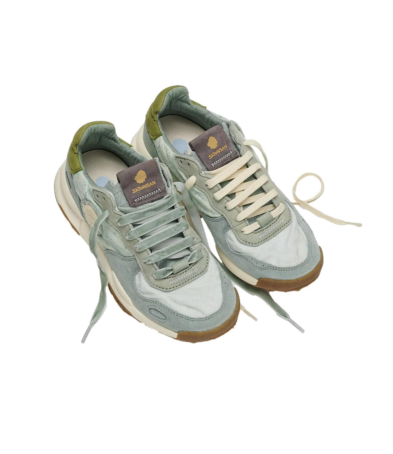 Sneakers Olimpia animalier crema nero donna