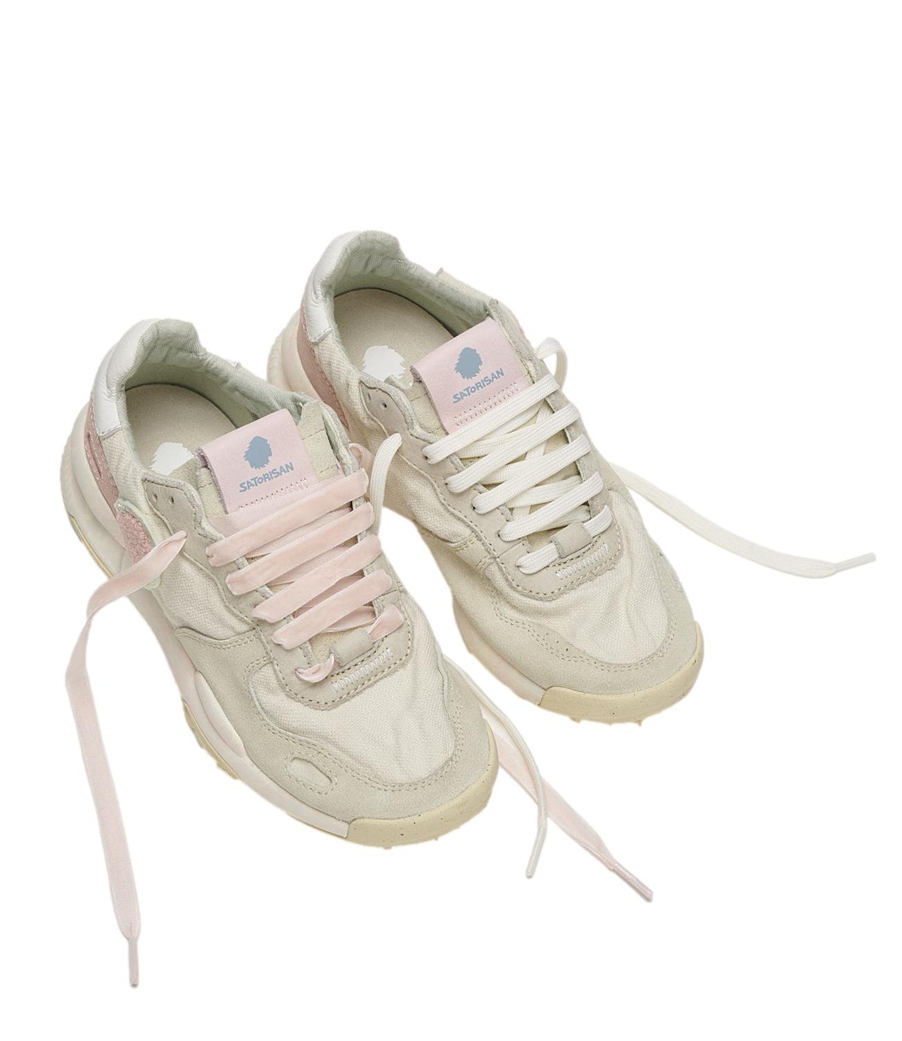 Sneakers Olimpia animalier crema nero donna