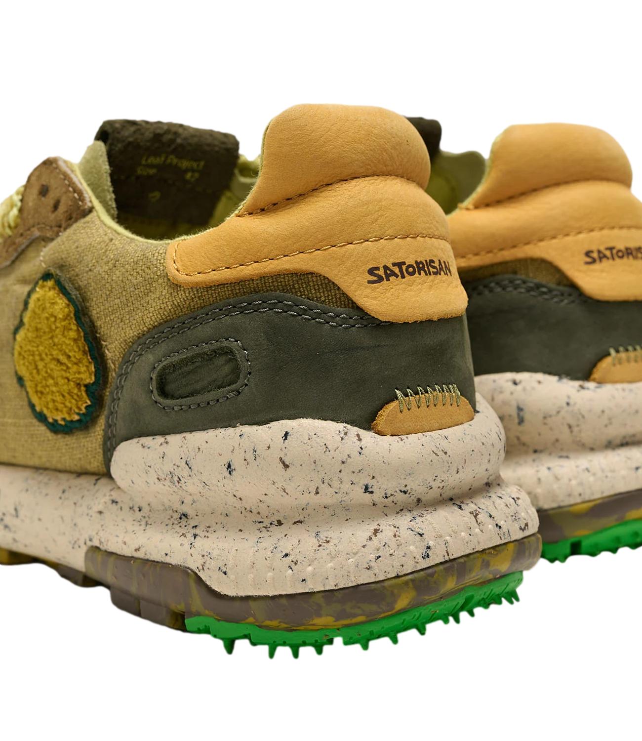 Sneakers Olimpia animalier crema nero donna