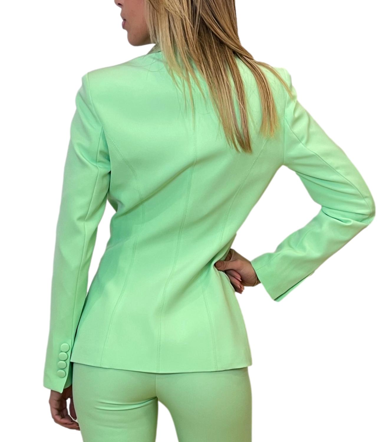 Silence Limited Blazer Menta Donna