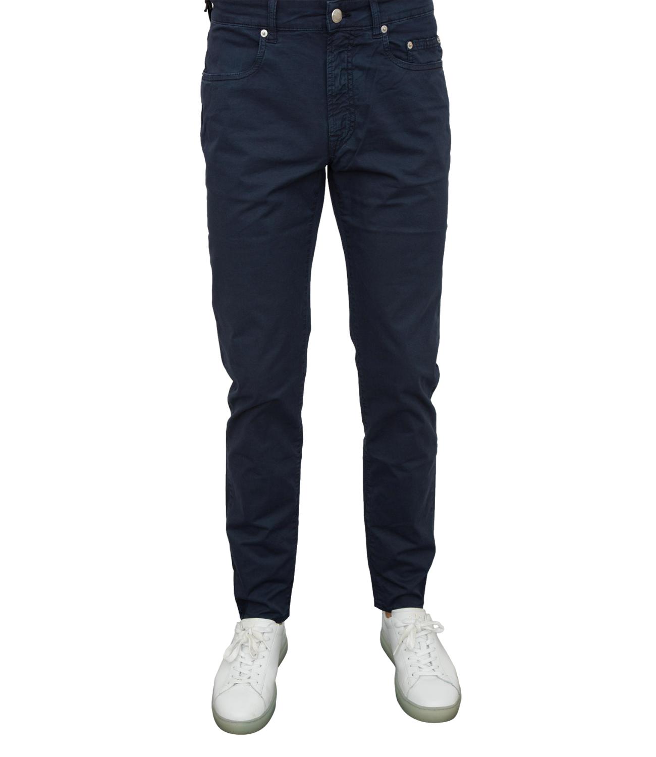 Pantaloni Siviglia blu palazzo