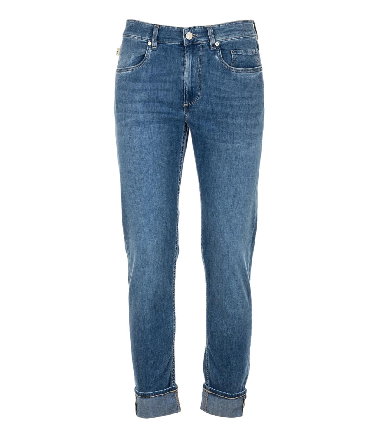 Jeans Palazzo blu denim chiaro