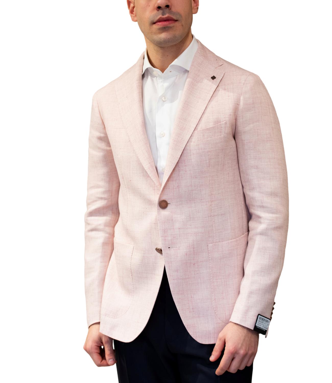 Giacca uomo rosa