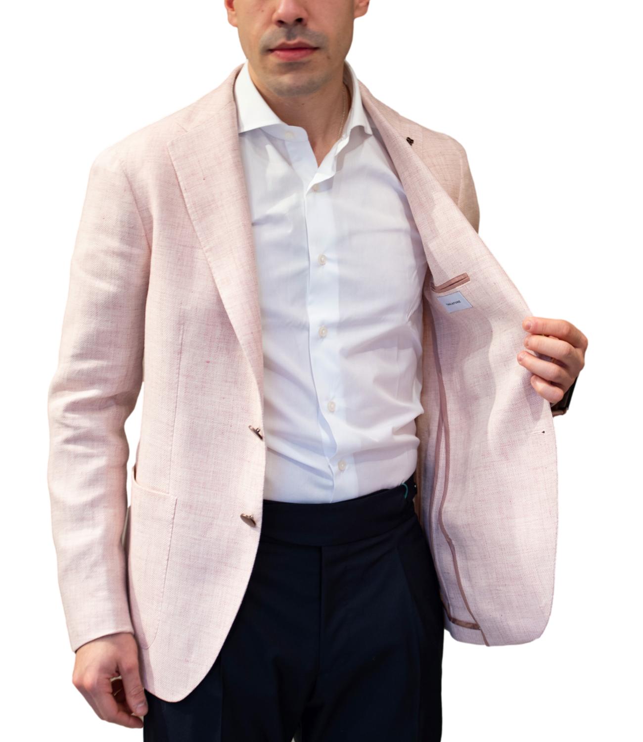 Giacca uomo rosa