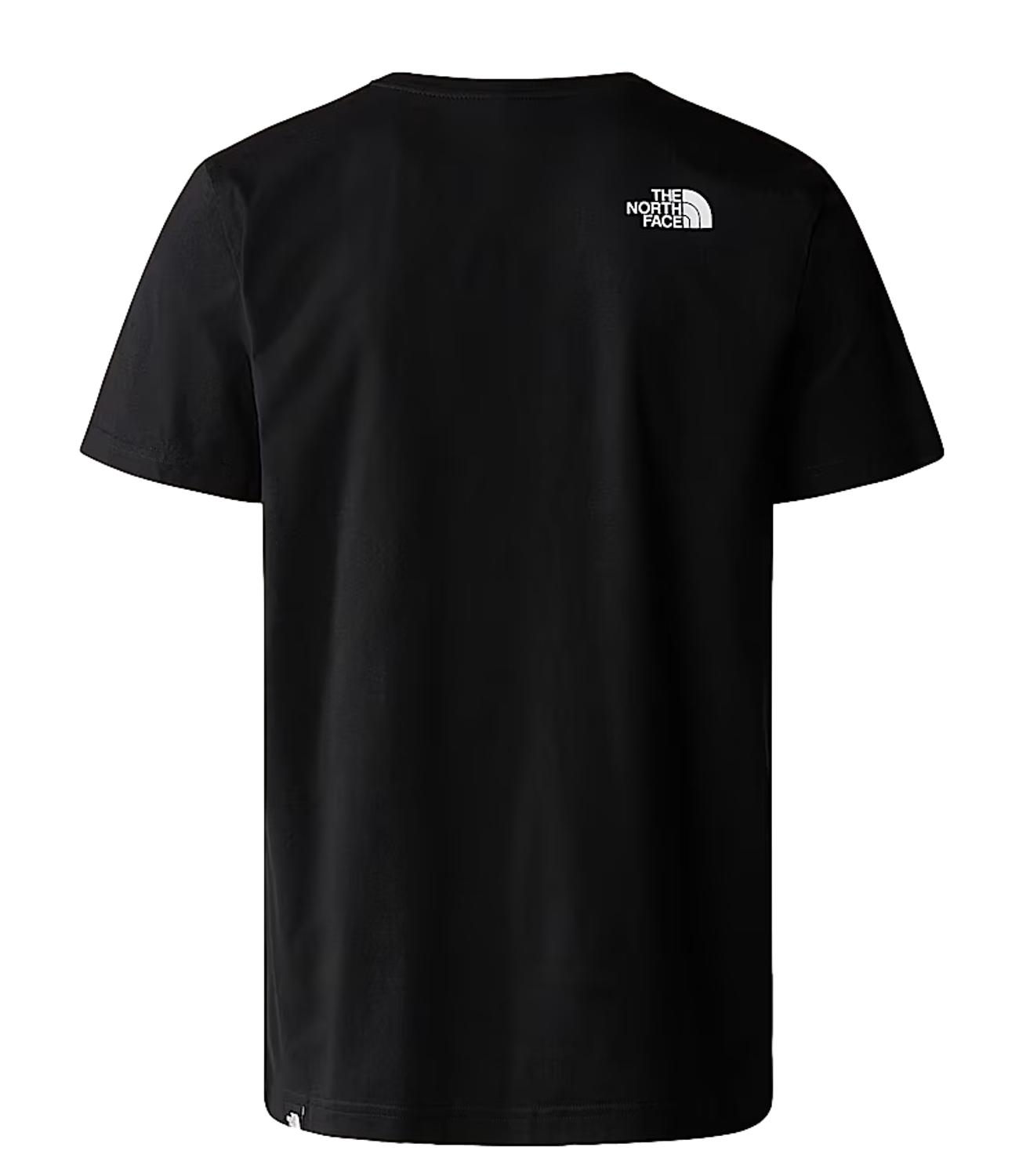 T-shirt Simple Dome nera