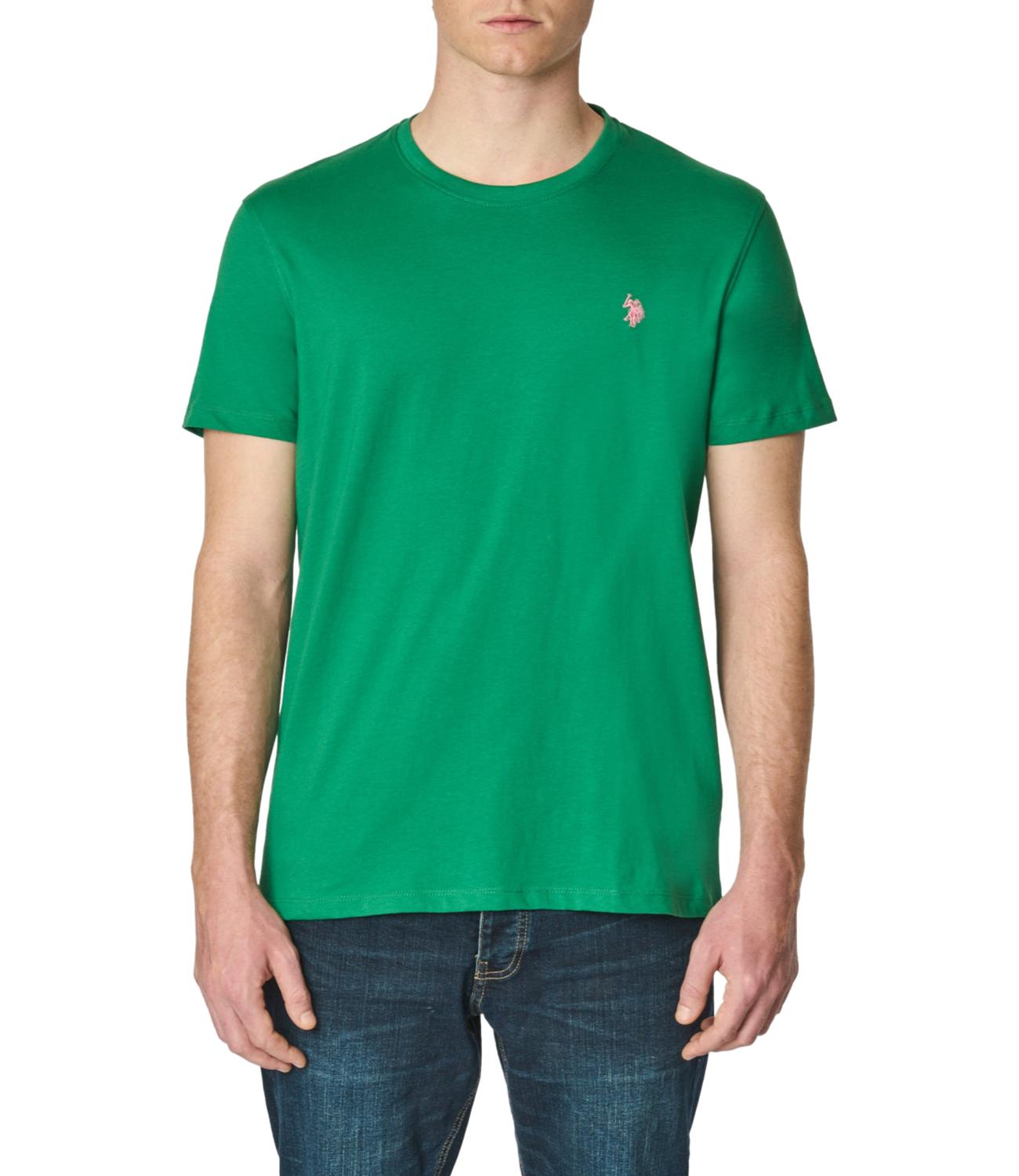 T-shirt U.S. Polo Assn girocollo verde mela