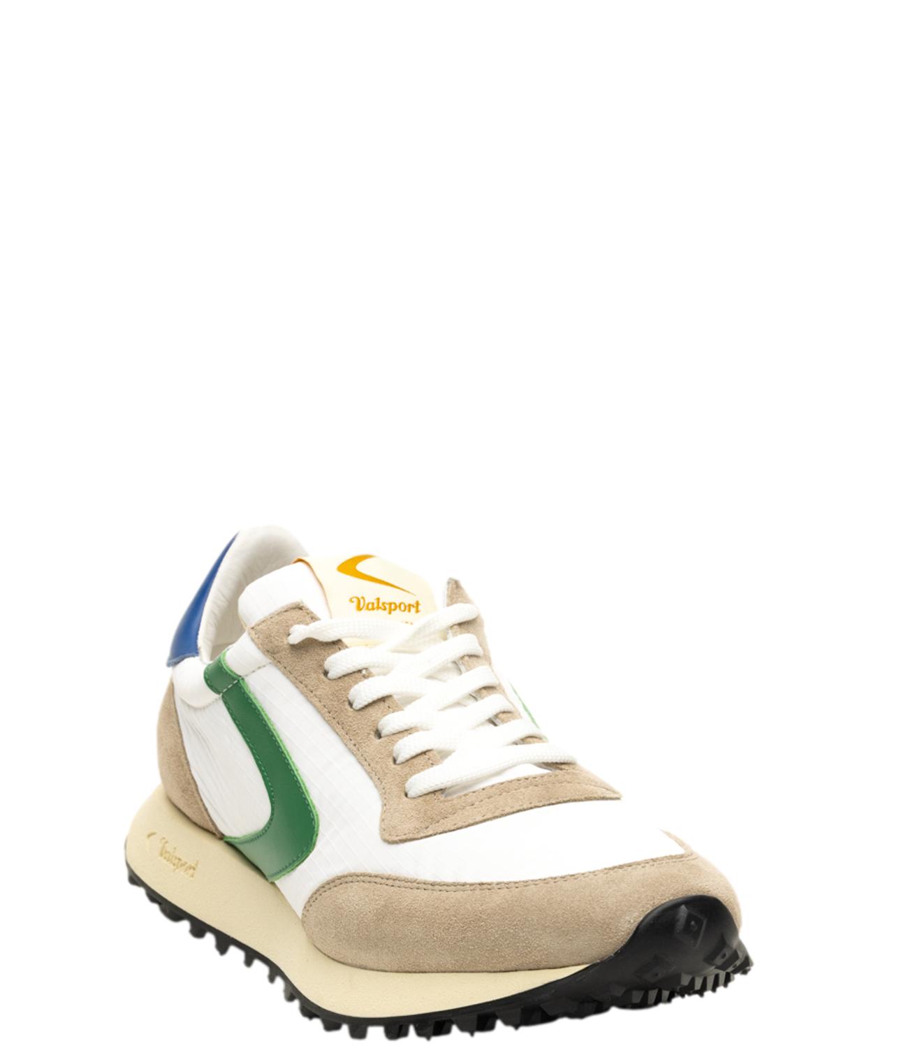Valsport sneakers uomo Start run ripstop bianco verde bluette