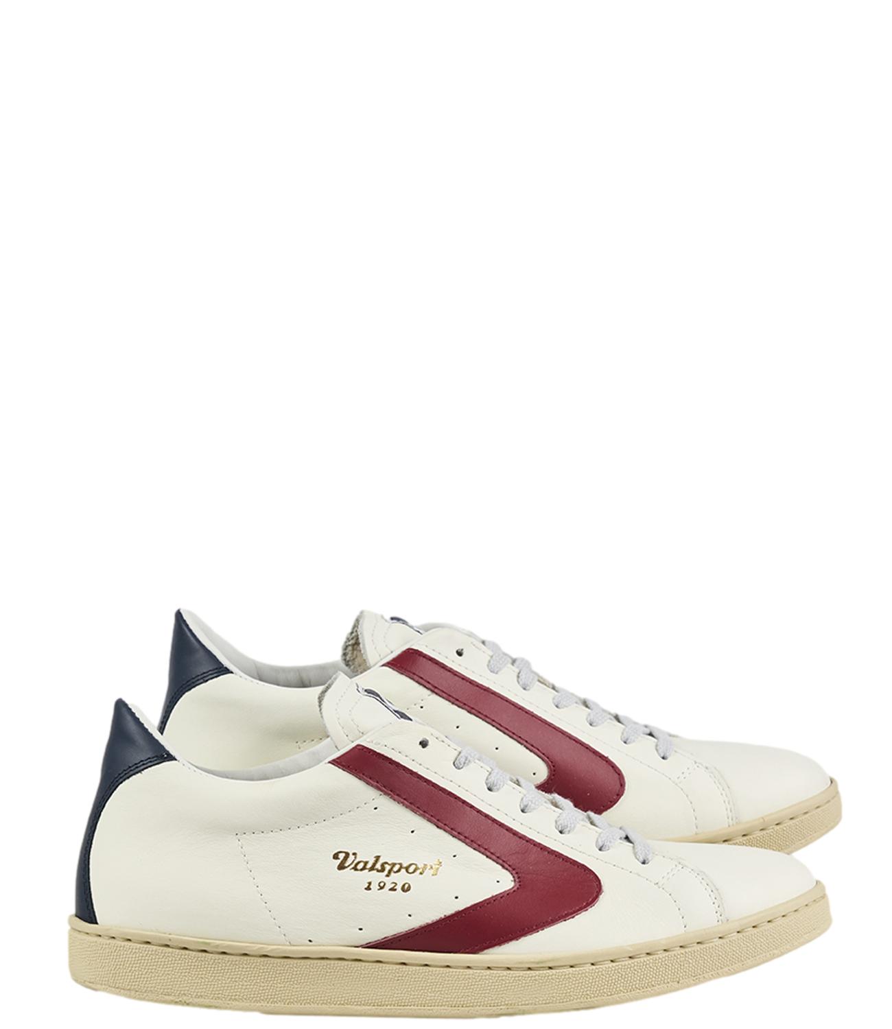 Valsport Tournament Mix Nappa bianca Blu rossa