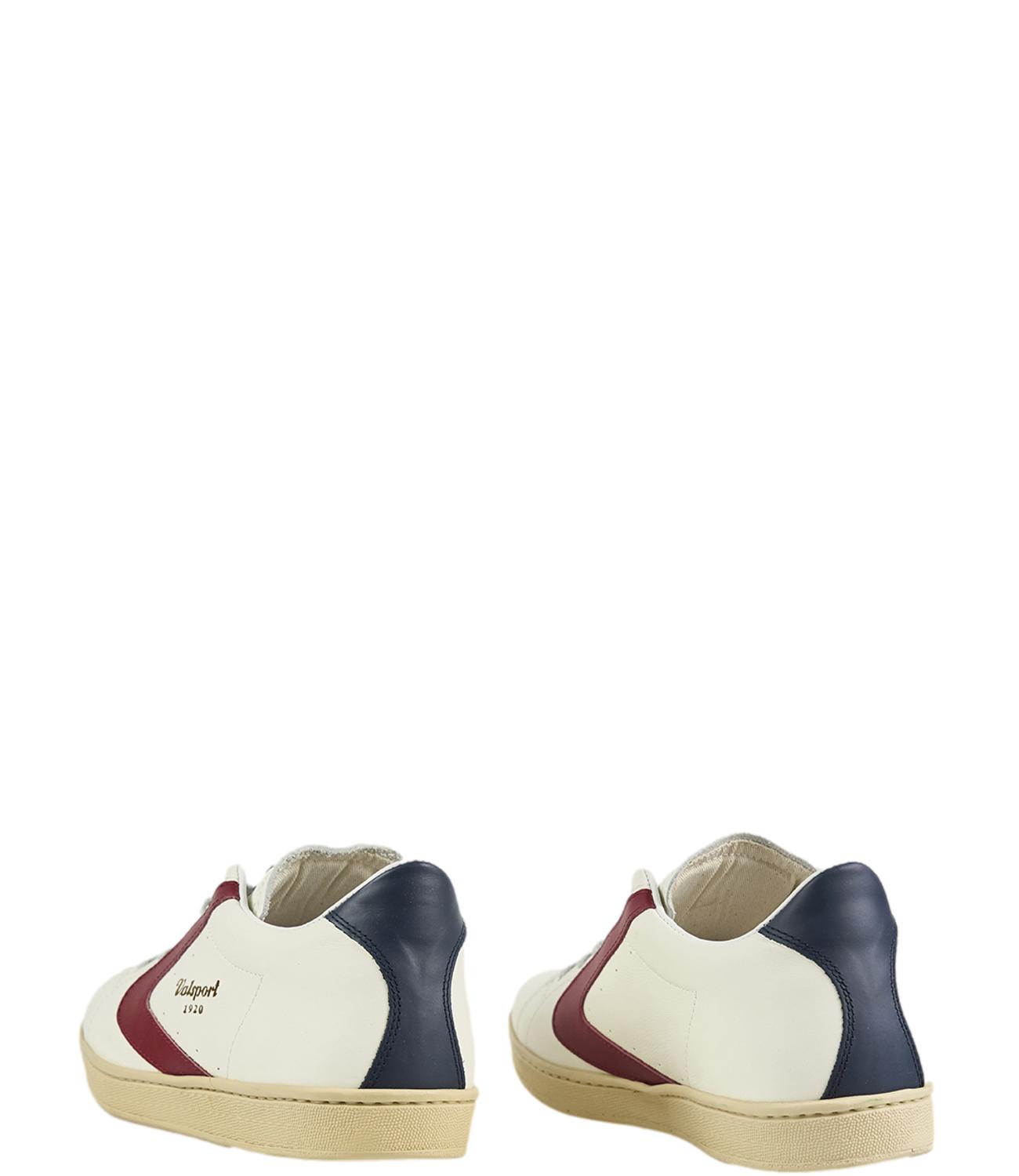 Valsport Tournament Mix Nappa bianca Blu rossa