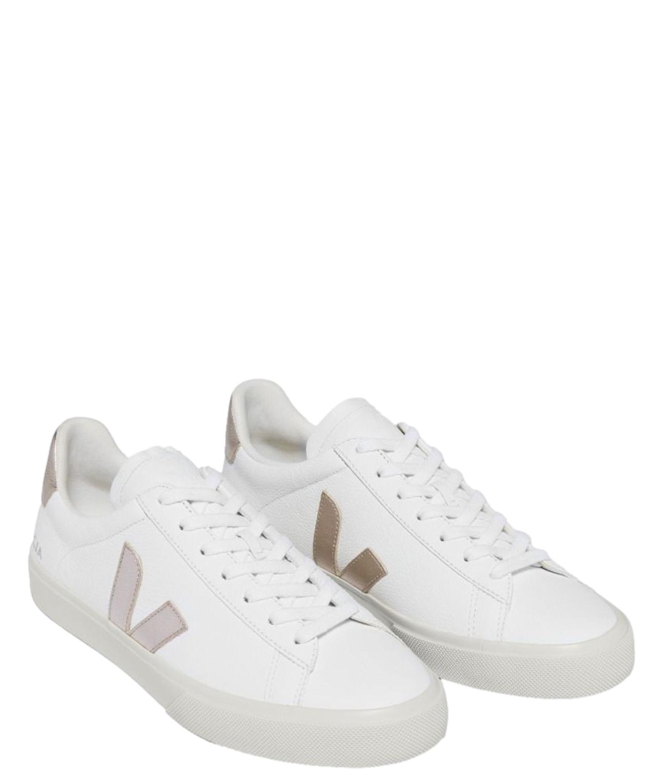 Campo Leather White Platine