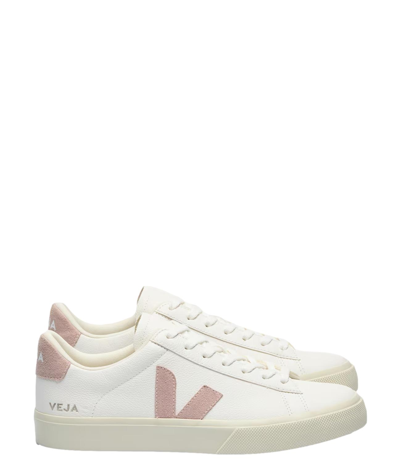 Sneakers bianca rosa