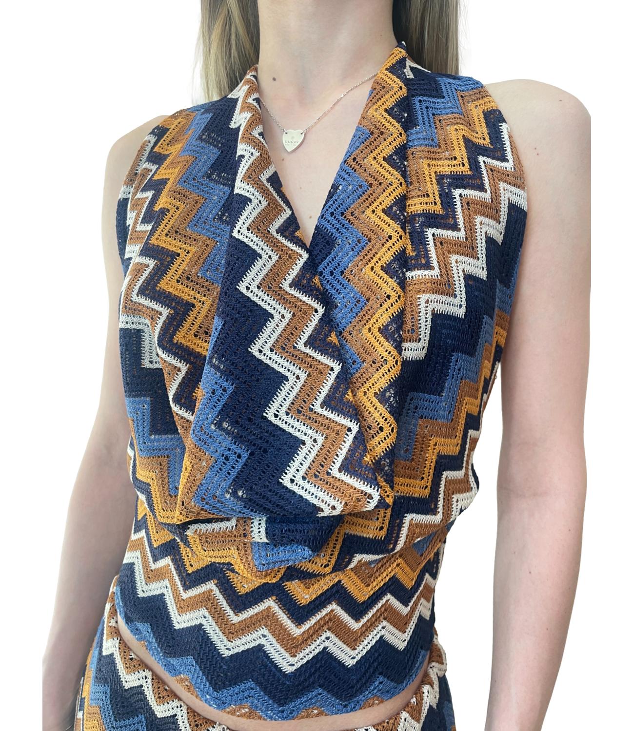 Vicolo top multicolor donna