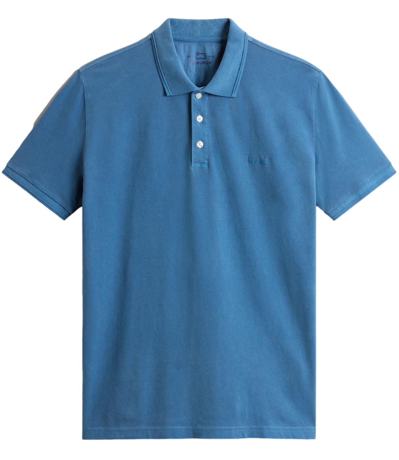 Woolrich Polo MACKINACK Azzurra Uomo