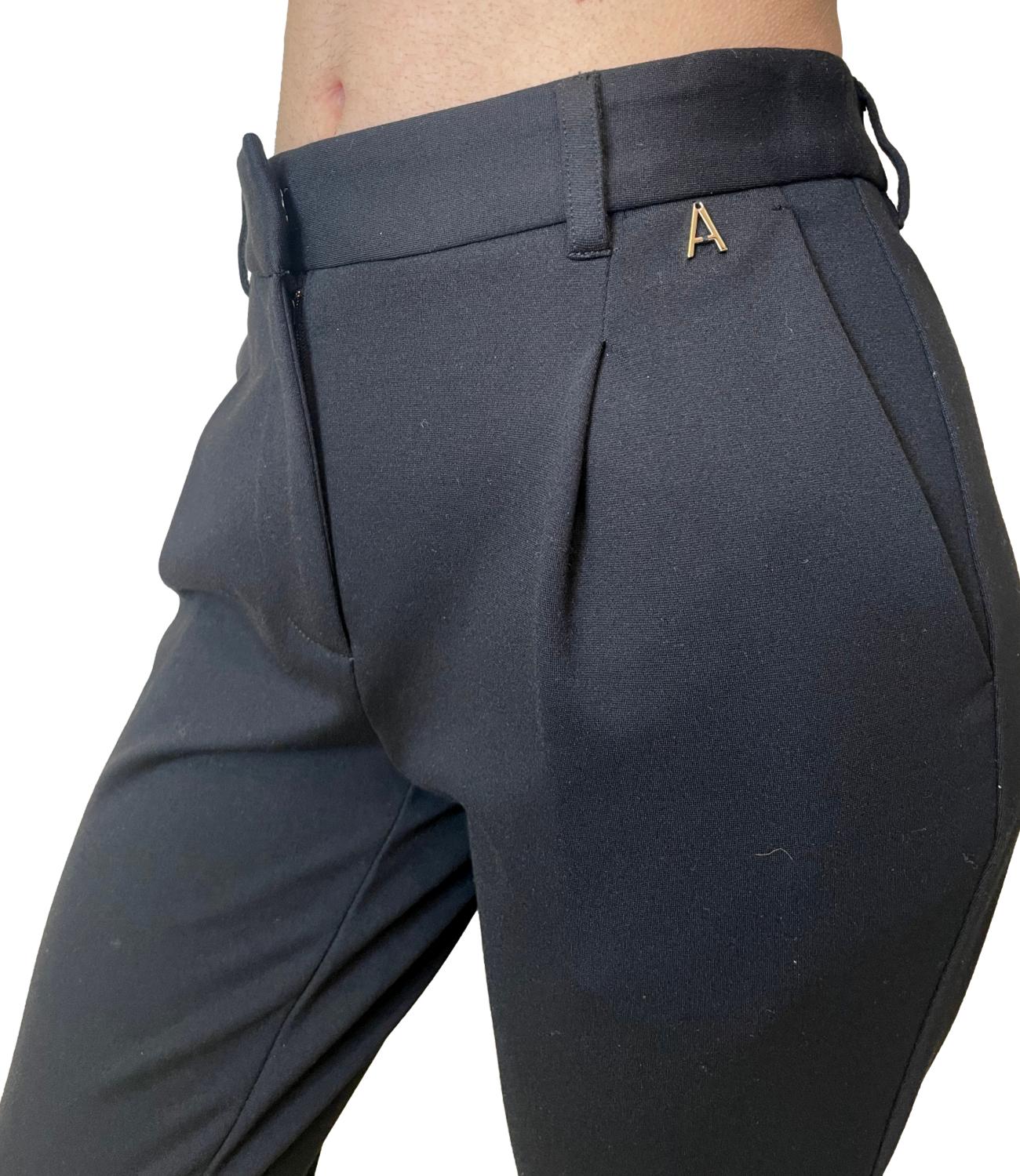Actitude Twinset Pantalone Nero Donna