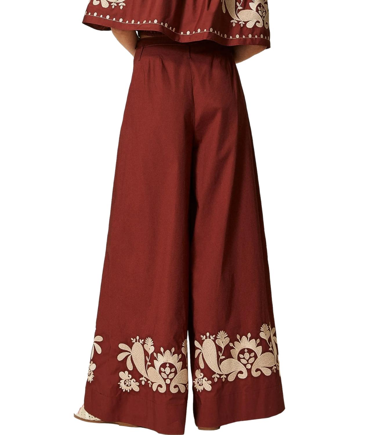 Actitude Twinset Pantalone terra Donna