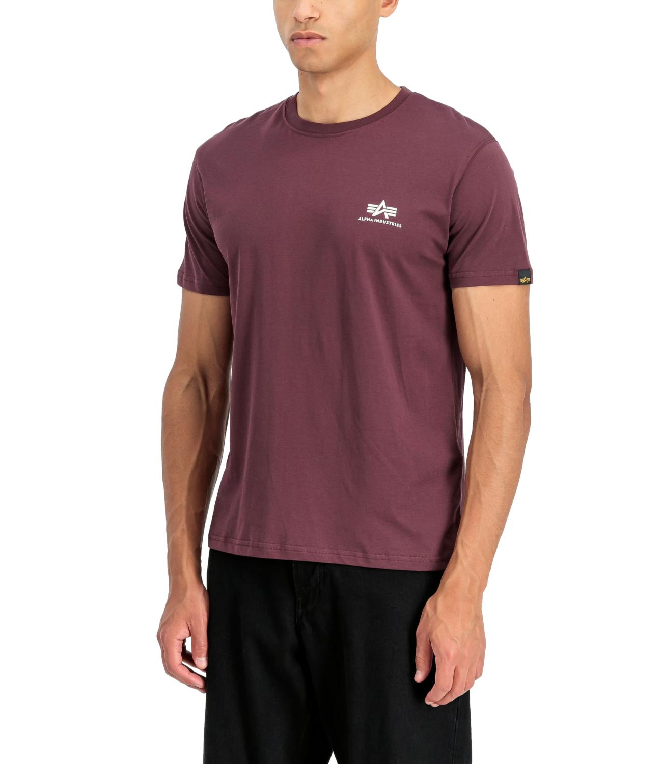 T-Shirt Alpha Industries SS188505 Uomo - Deep Maroon