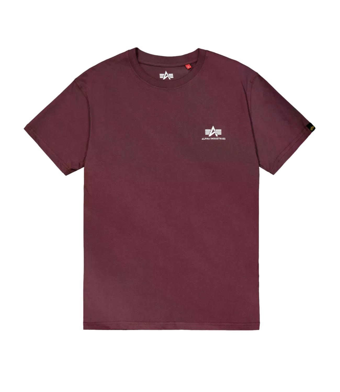 T-Shirt Alpha Industries SS188505 Uomo - Deep Maroon