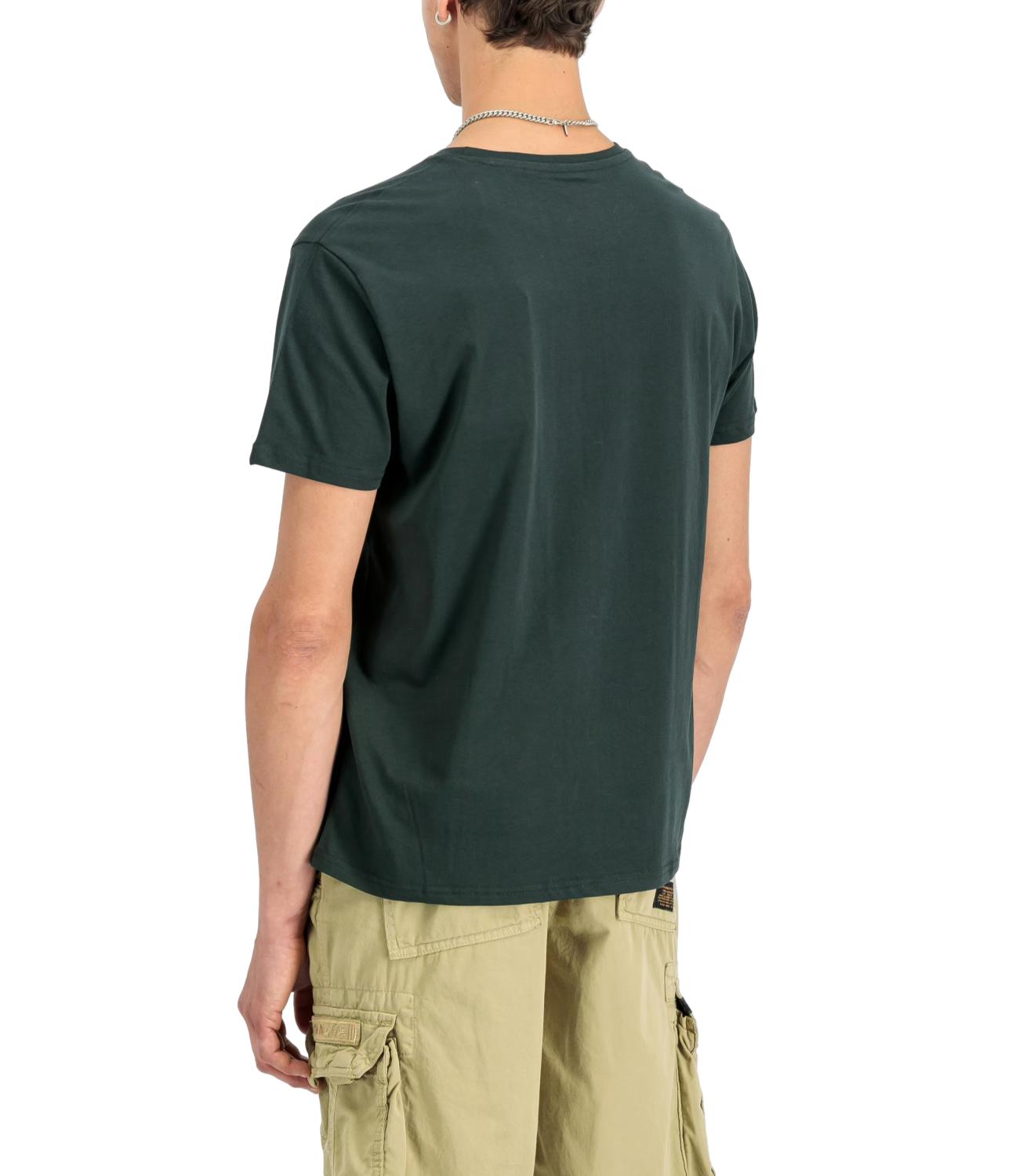 T-Shirt Alpha Industries SS188505 Uomo - Dark Petrol