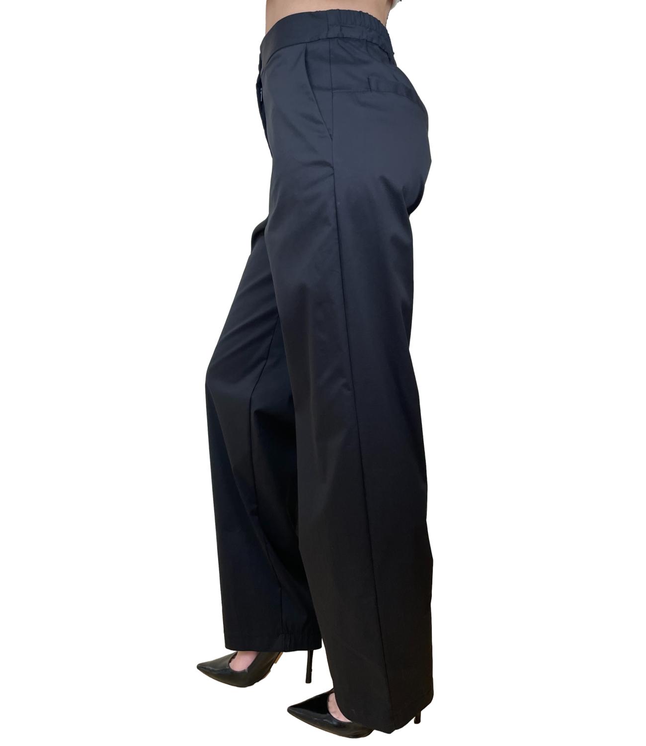 Angela Davis Pantalone Nero Donna