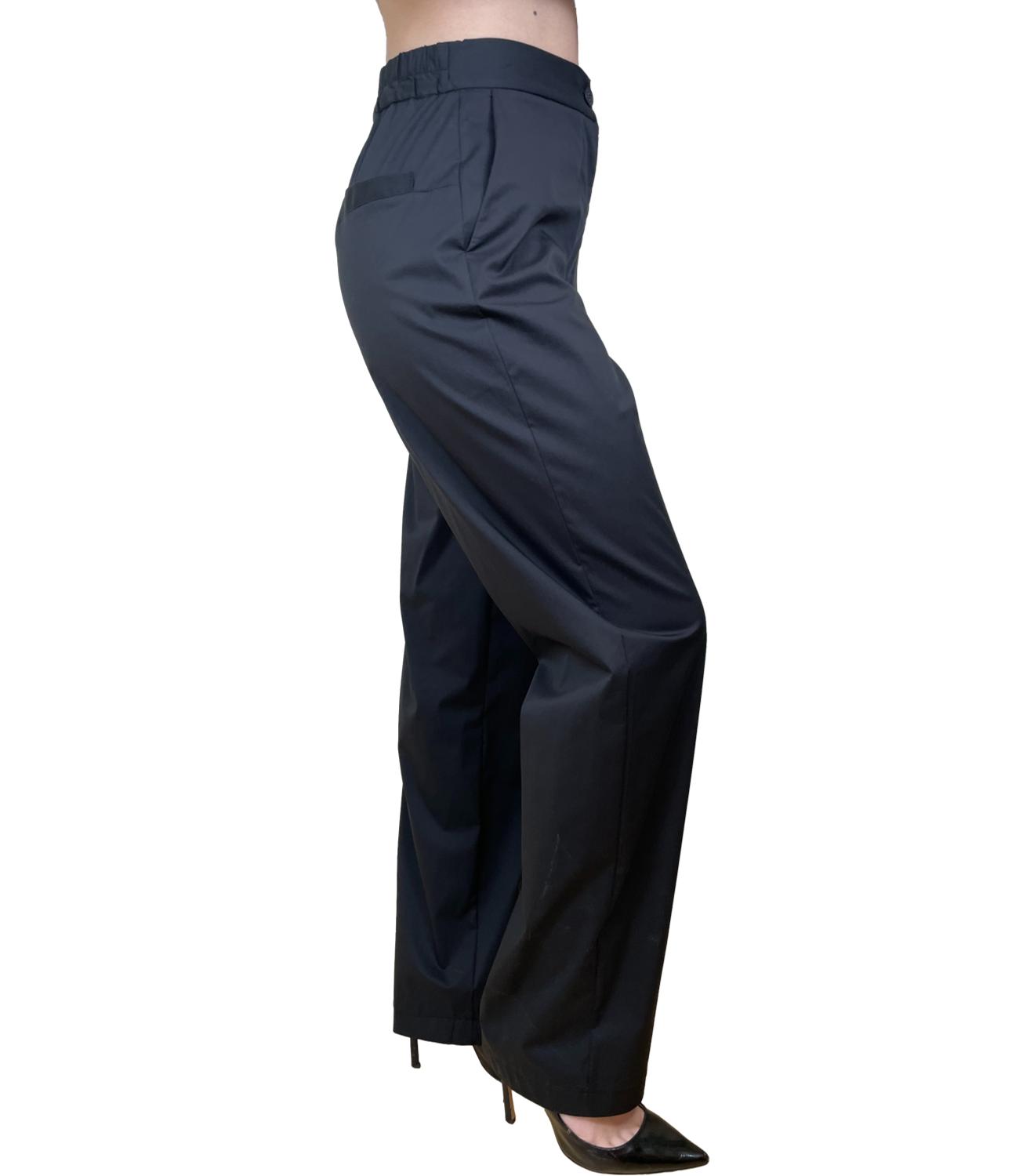Angela Davis Pantalone Nero Donna