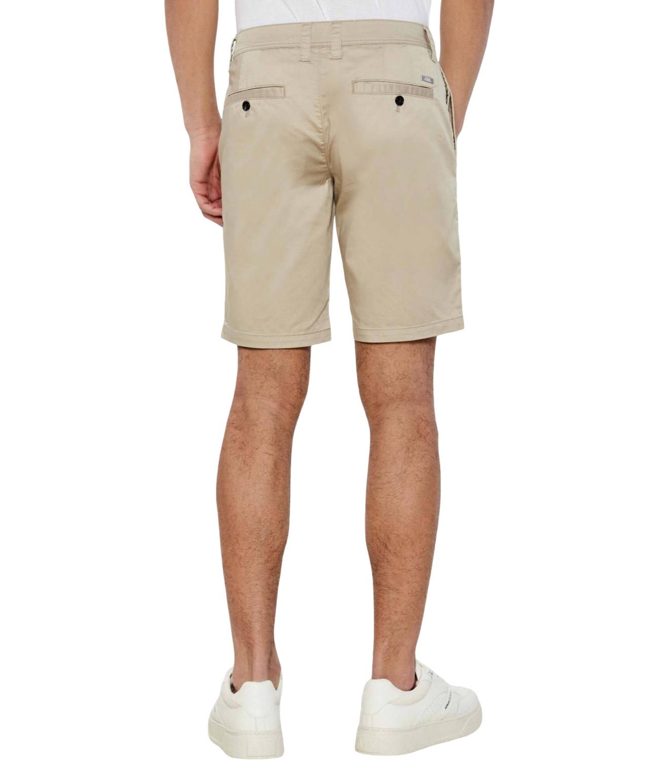 Bermuda chino beige Uomo