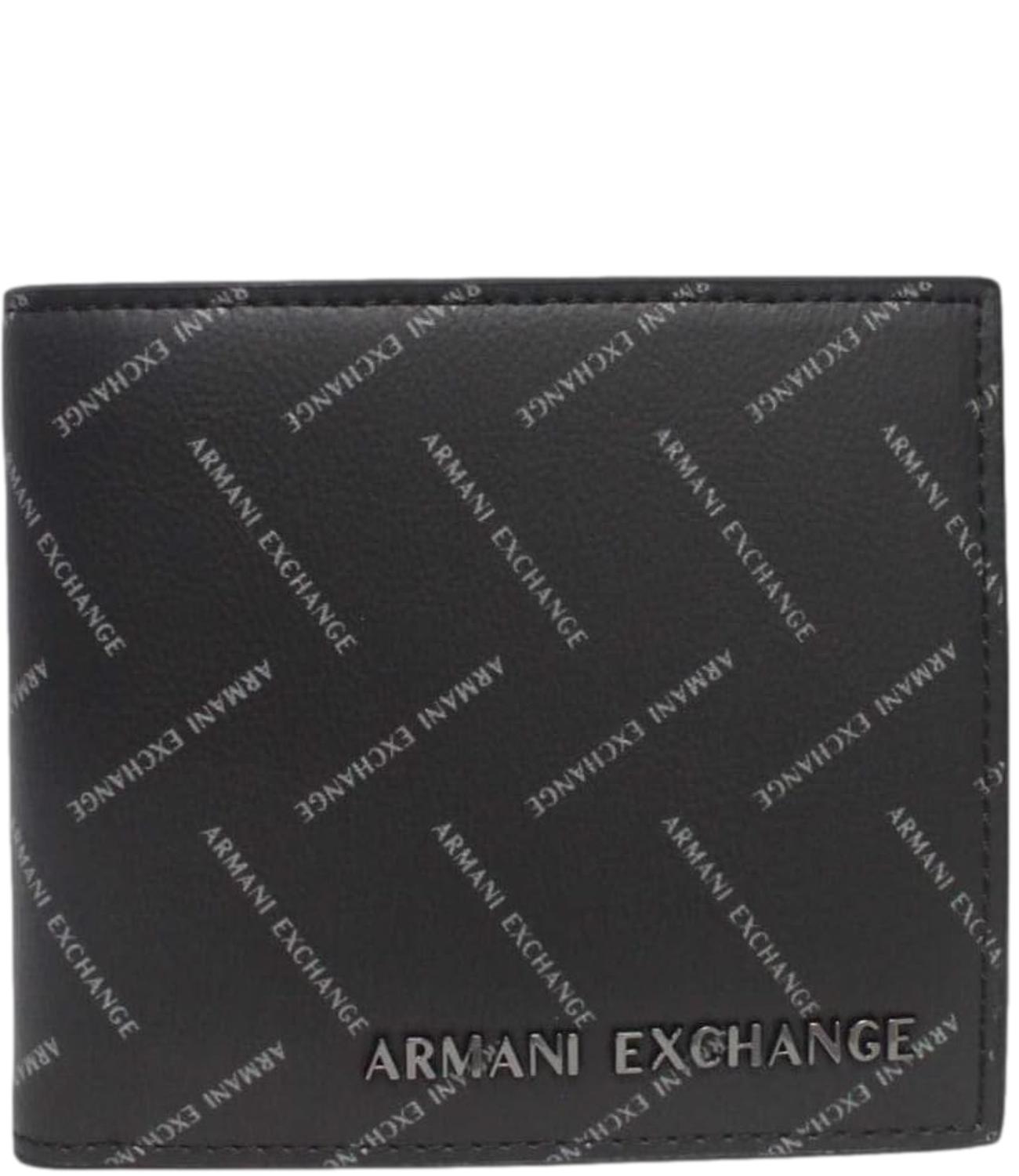 Portafogli Armani Exchange XM000167AF22654 Uomo - Black/chiseled Stone