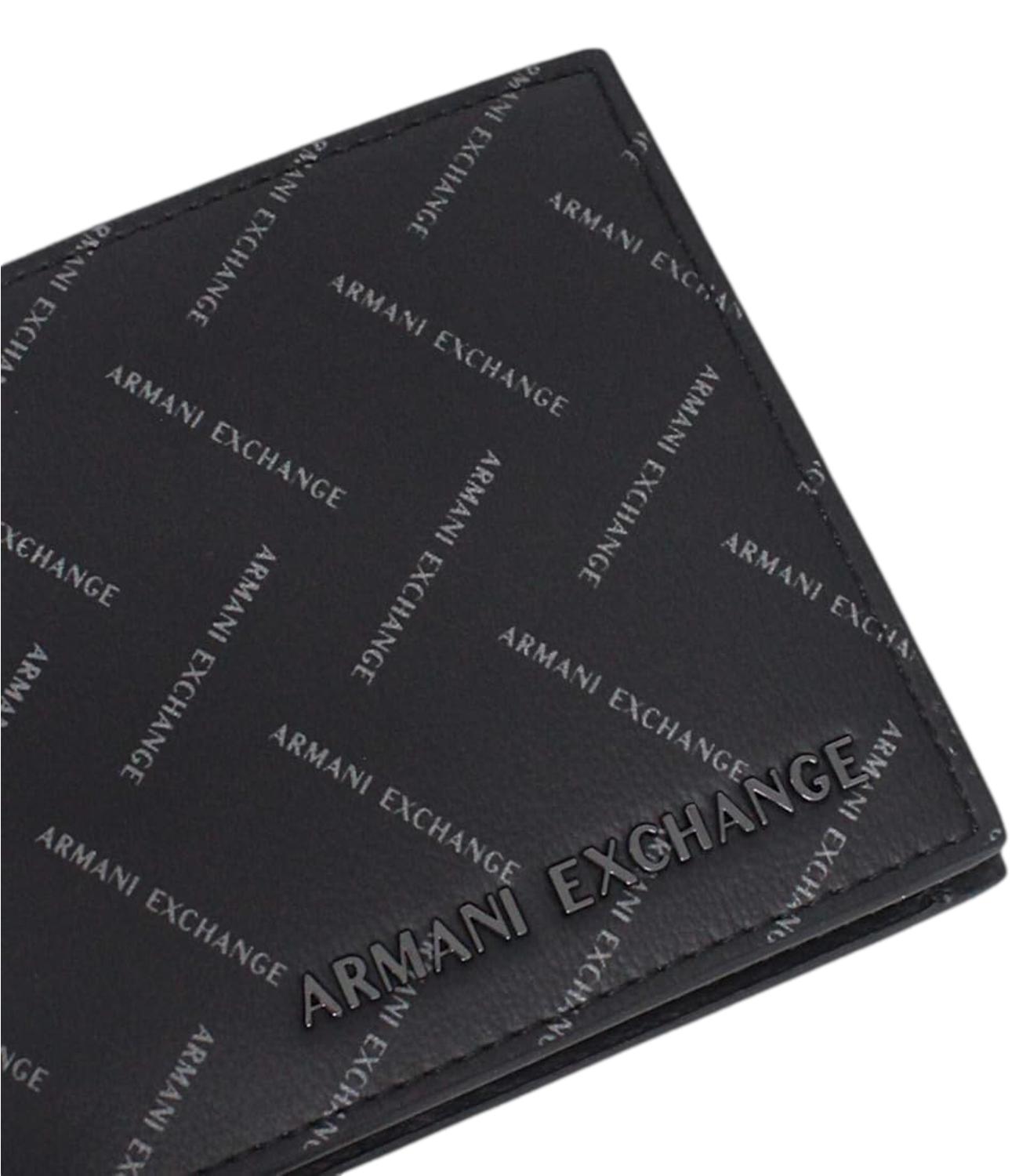Portafogli Armani Exchange XM000167AF22654 Uomo - Black/chiseled Stone