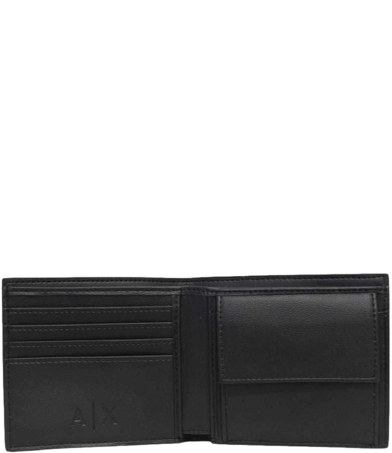 Portafogli Armani Exchange XM000167AF22654 Uomo - Black/chiseled Stone