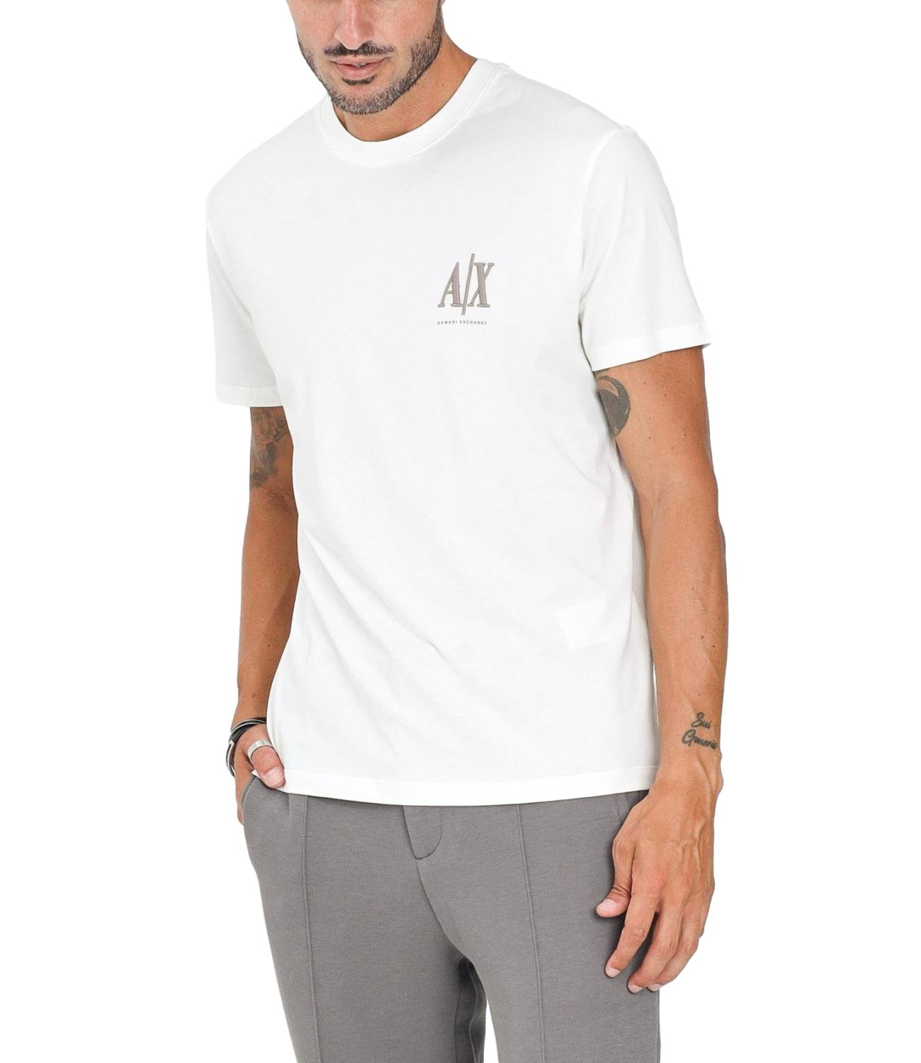 T-Shirt Armani Exchange XM000365AF12308 Uomo - Off White