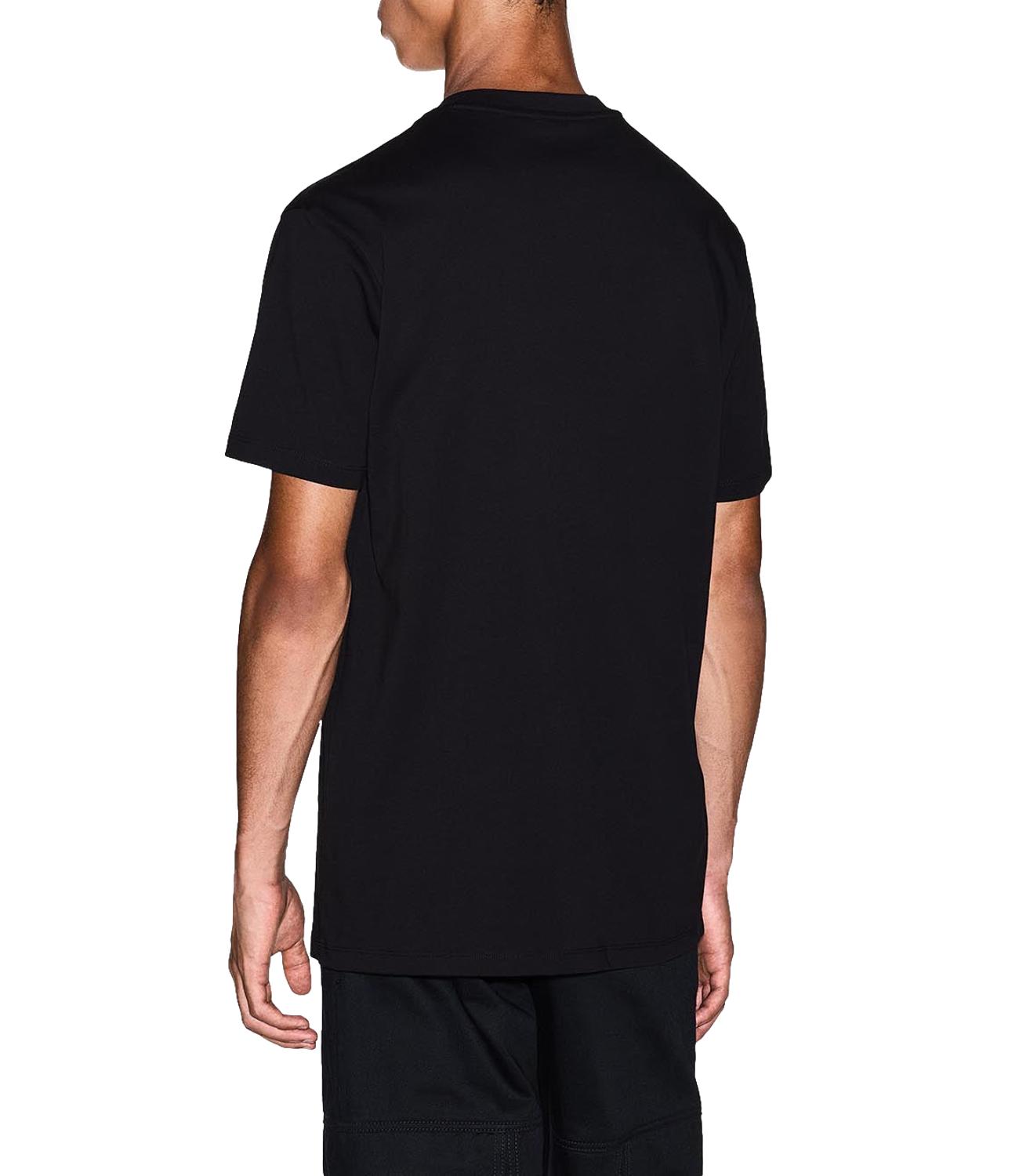 T-shirt Armani Exchange nera logo piccolo