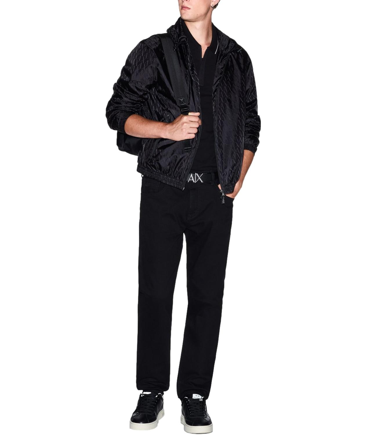 Polo AX nera con copertura nera tono su tono