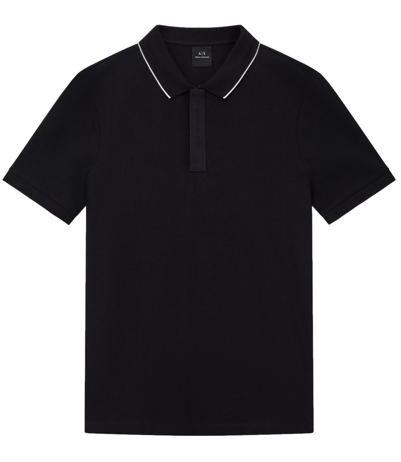 Polo AX nera con copertura nera tono su tono