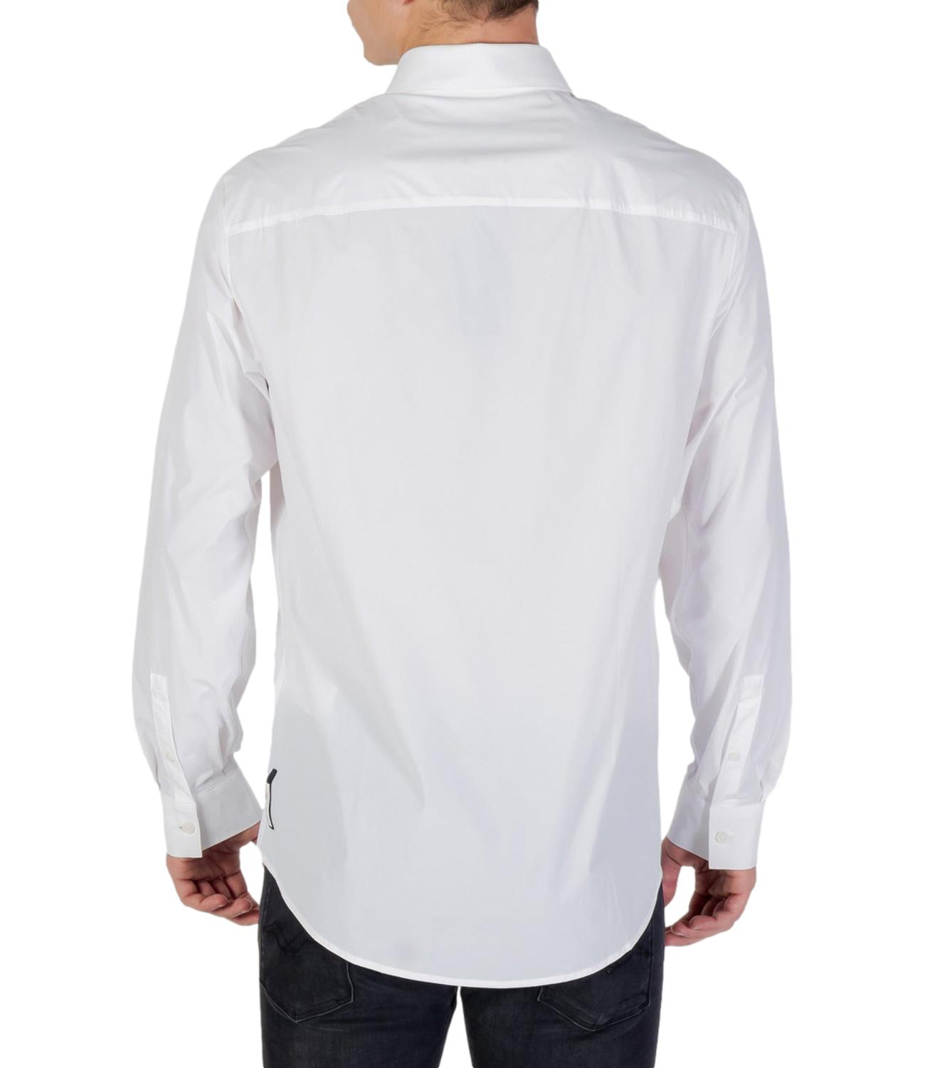 Camicia bianca a maniche lunghe Bianca Uomo