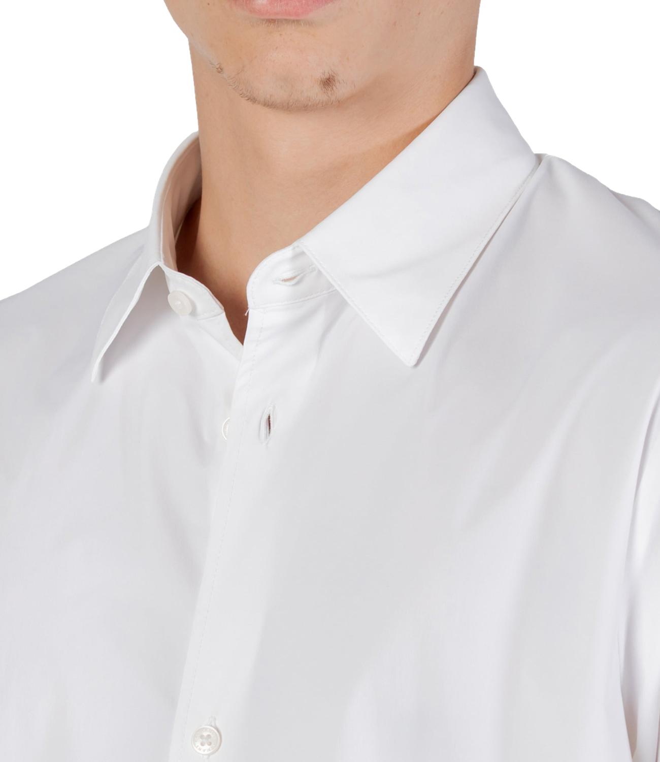 Camicia bianca a maniche lunghe Bianca Uomo