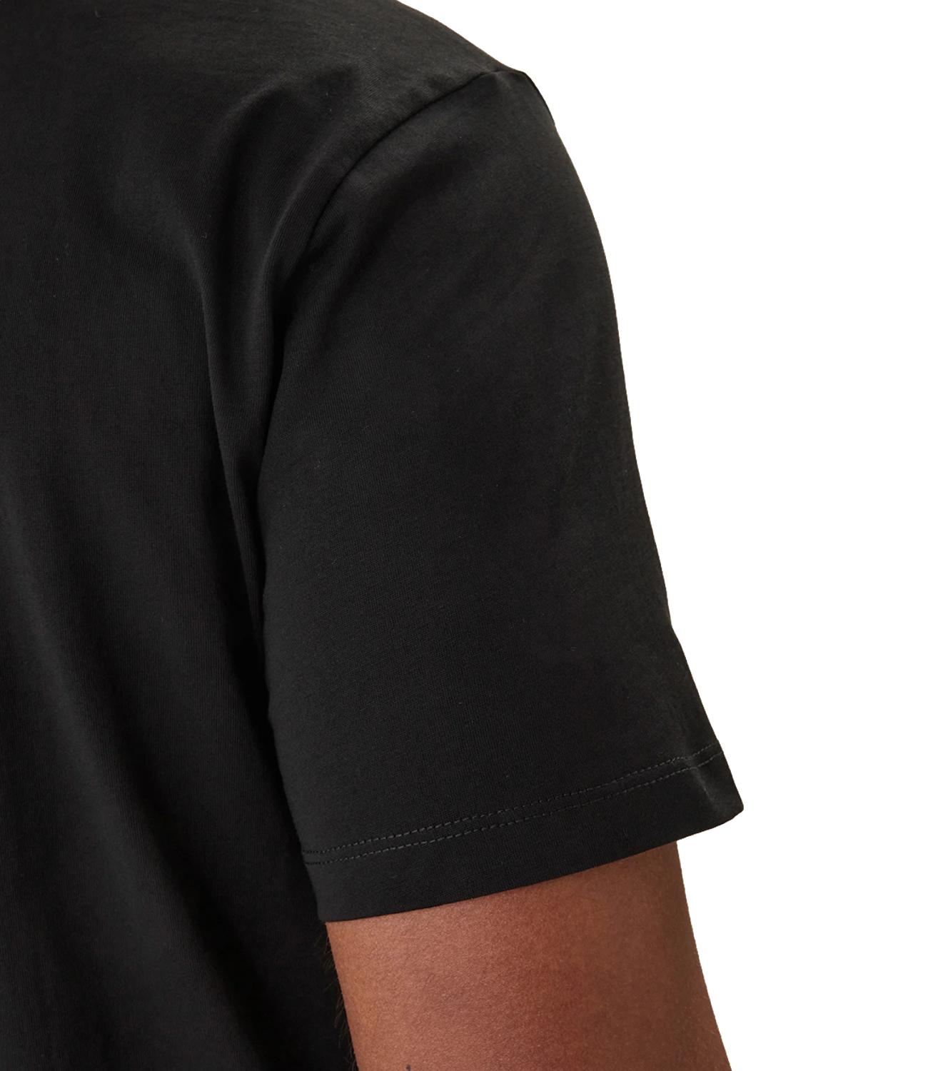 T-shirt nera con logo A|X Nera Uomo