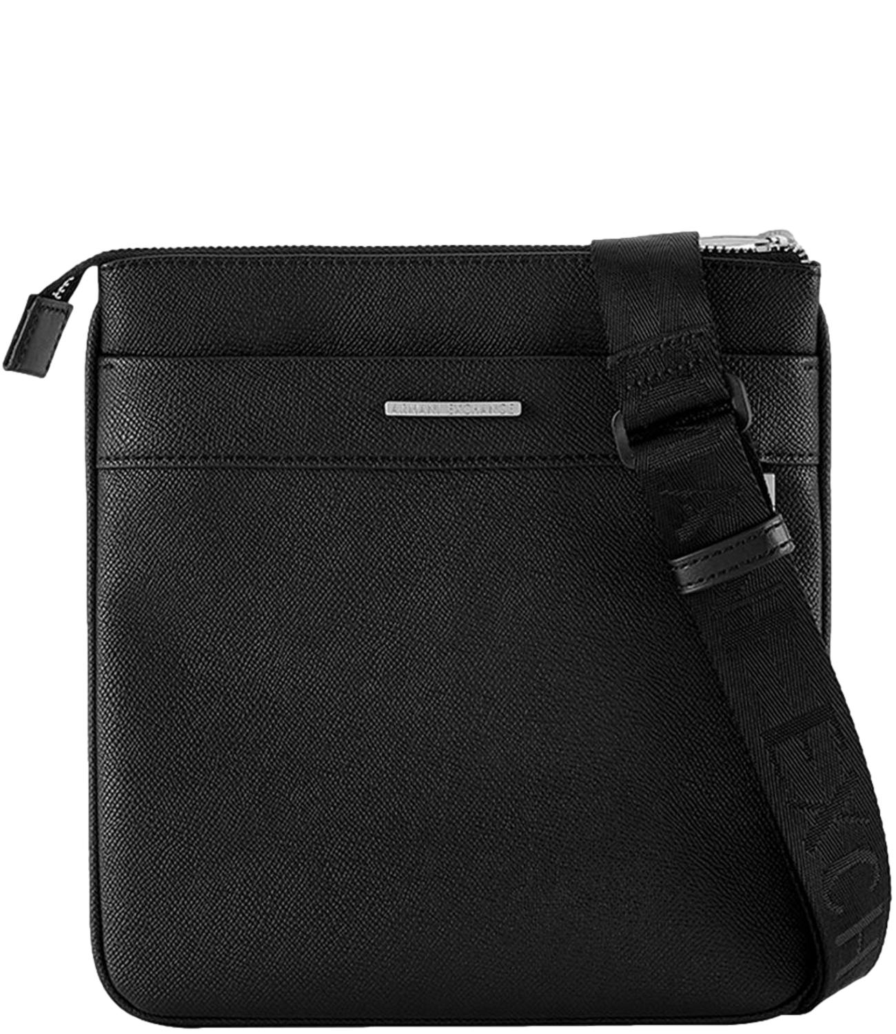 Borsa a tracolla Armani Exchange in ecopelle saffiano