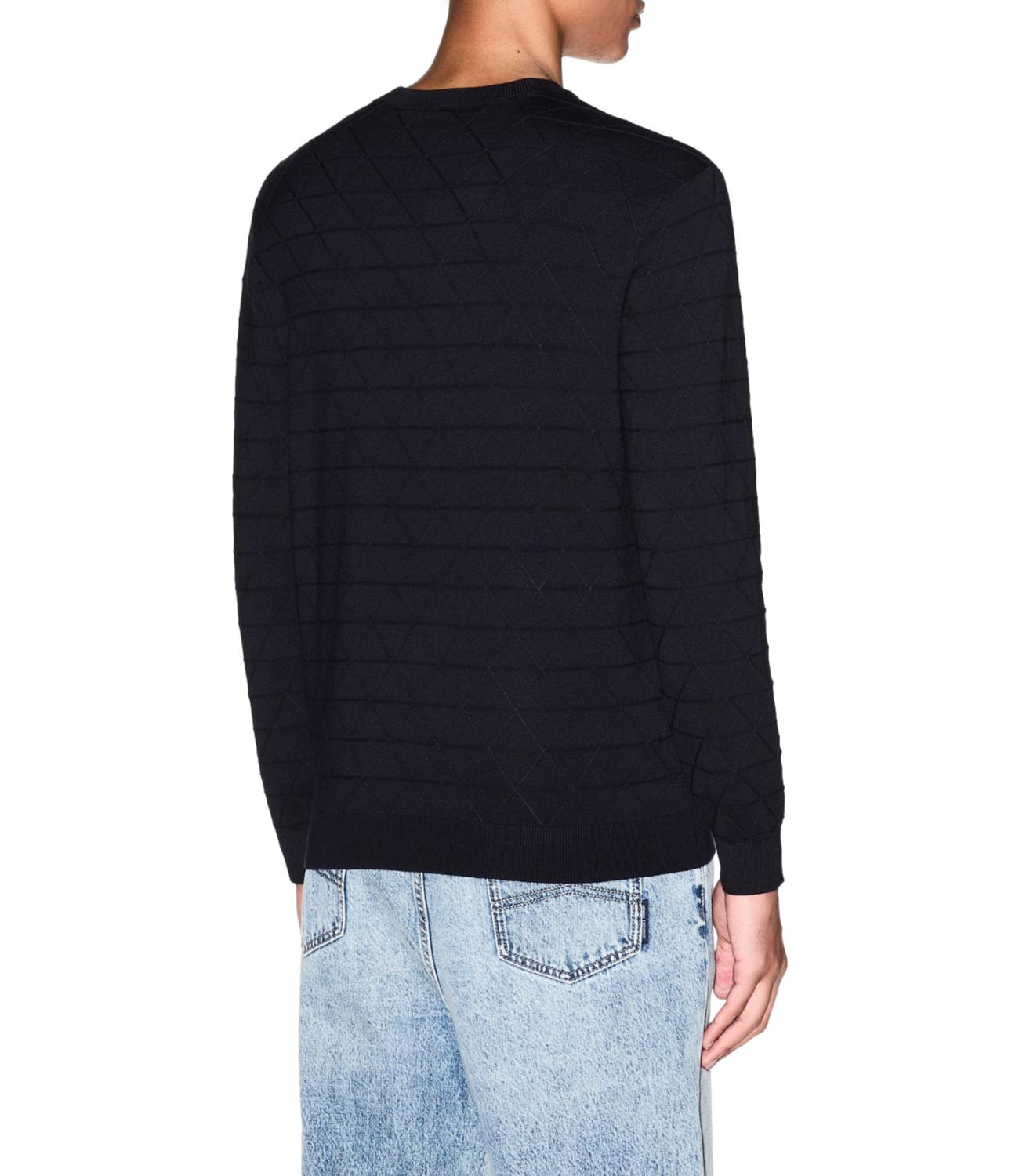 Pullover Armani Exchange XM002435AF10454 Uomo - Deep Navy Rhombus