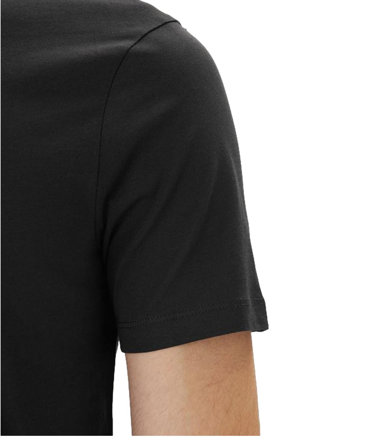 T-shirt Armani Exchange Blu navy con logo A|X frontale Uomo