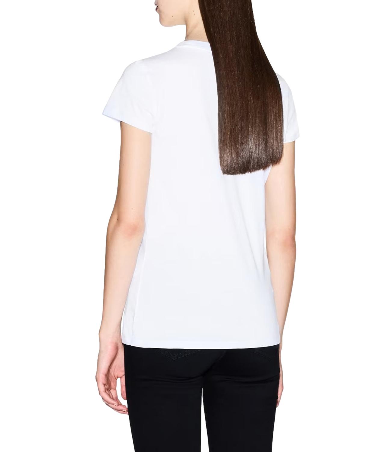 T-shirt Armani Exchange con logo signature Bianca Donna