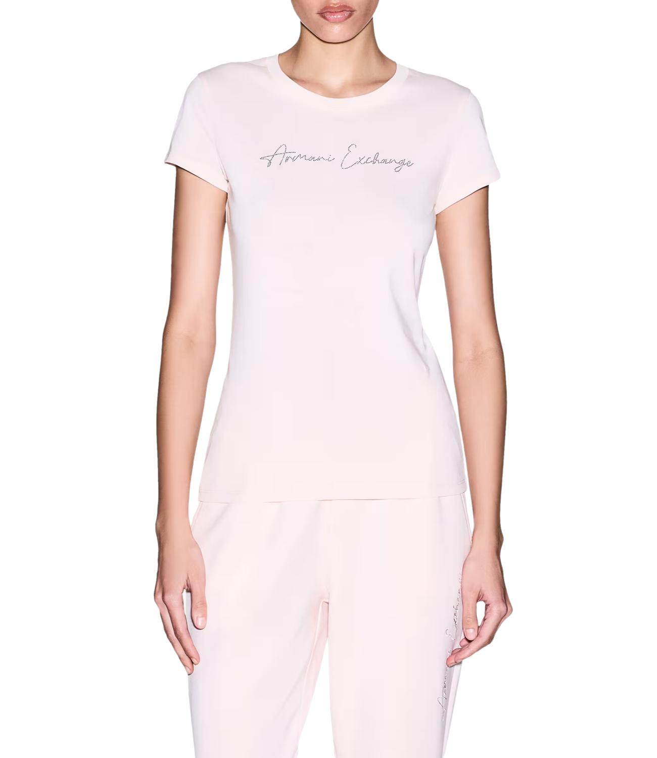T-Shirt Armani Exchange XW001457AF10356 Donna - Salt Rose