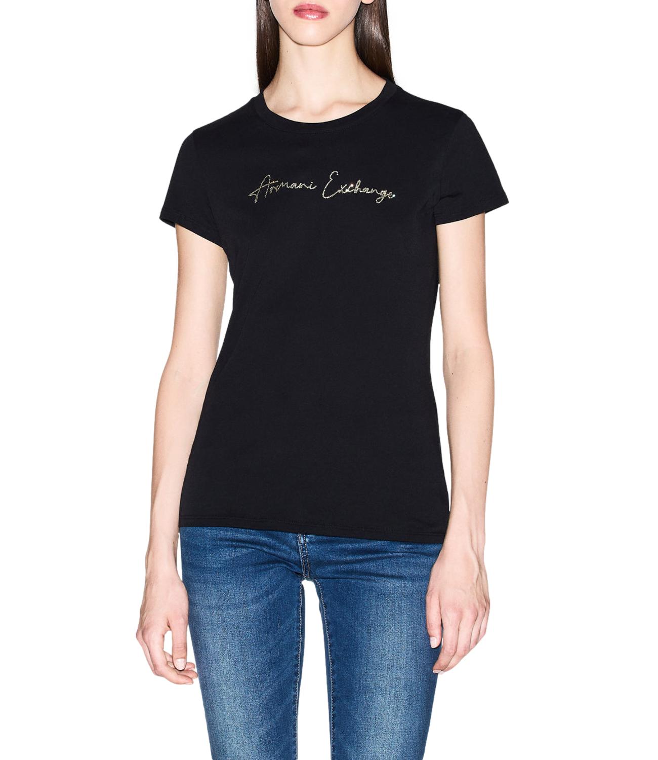 T-Shirt Armani Exchange XW001457AF10356 Donna - Black
