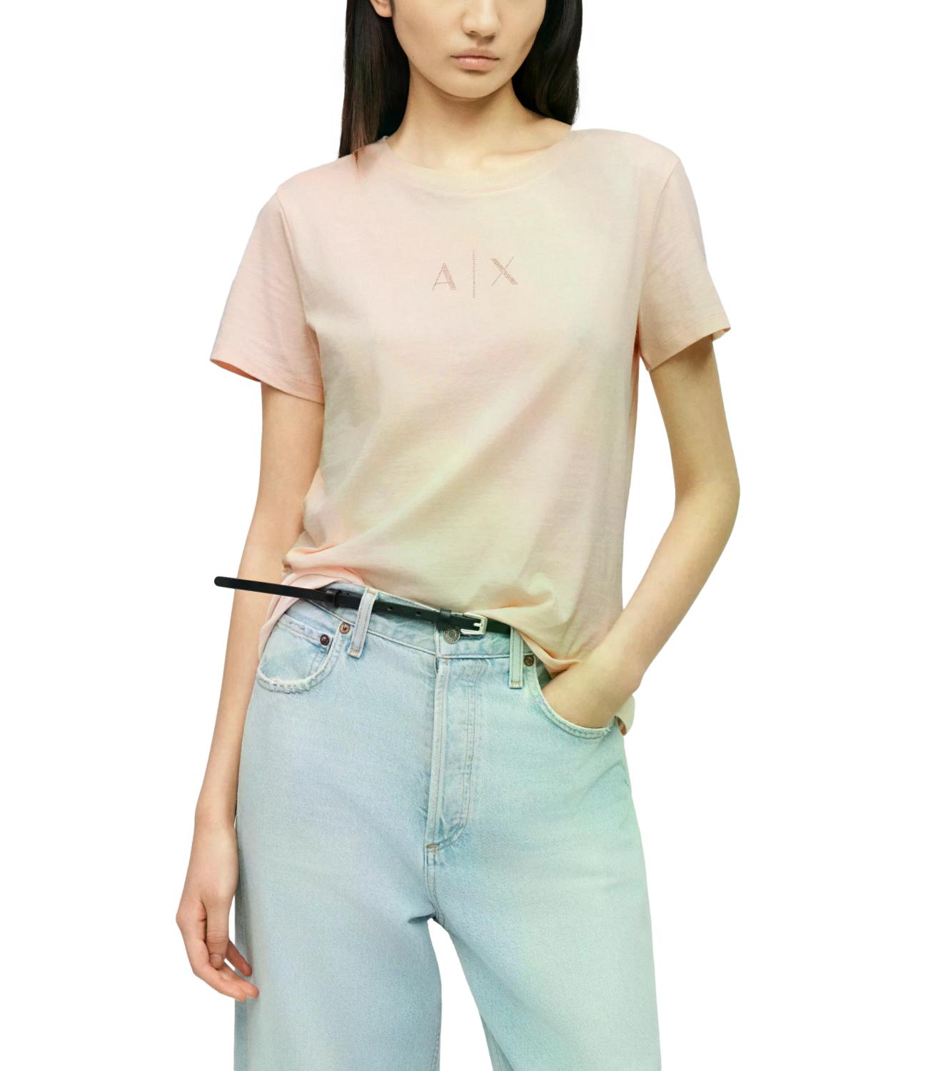 T-Shirt Armani Exchange XW001459AF10356 Donna - Salt Rose
