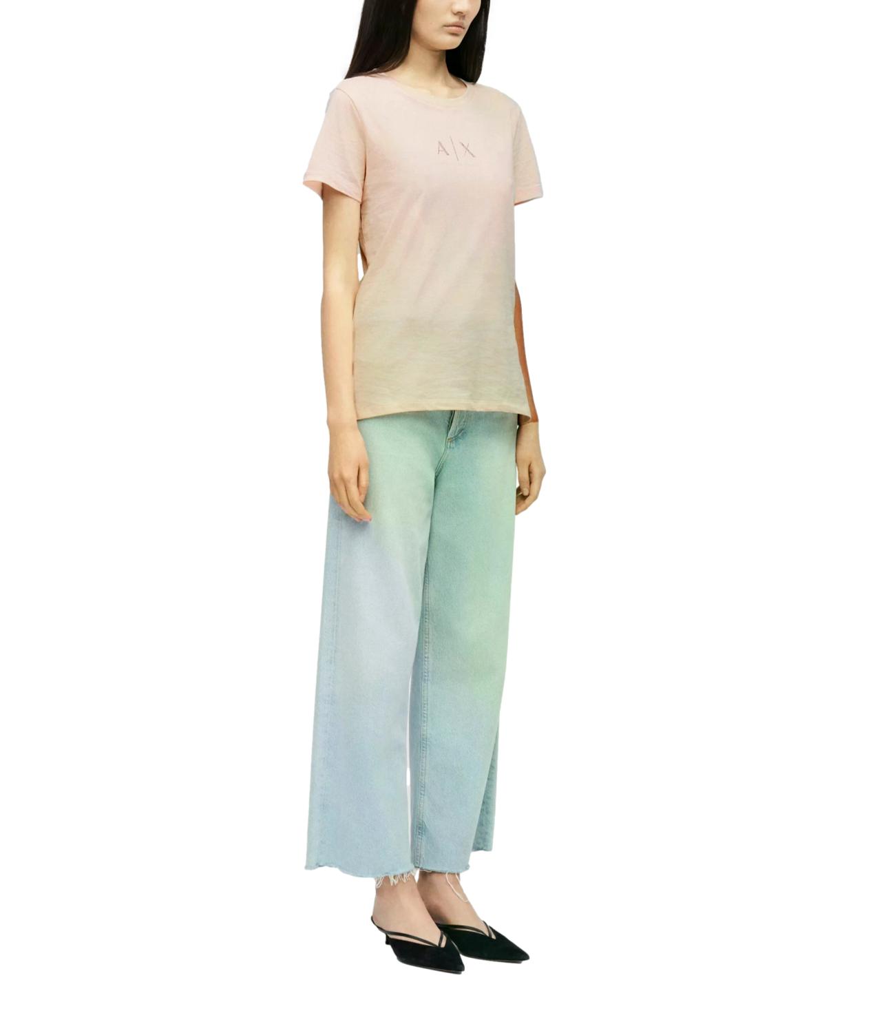 T-Shirt Armani Exchange XW001459AF10356 Donna - Salt Rose