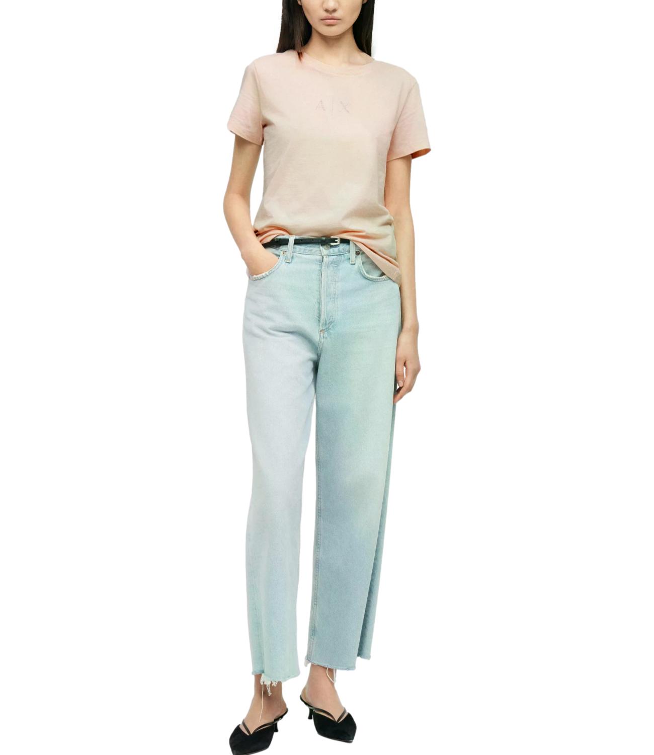 T-Shirt Armani Exchange XW001459AF10356 Donna - Salt Rose
